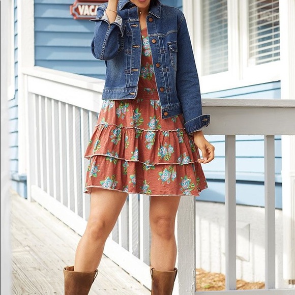 Matilda Jane Looks to Frill Orange Floral Dress - Picture 2 of 7